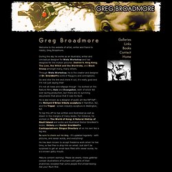 Greg Broadmore - Home