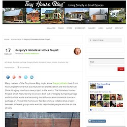 Gregory's Homeless Homes ProjectTiny House Blog