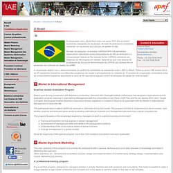 L'IAE de Grenoble partenaire avec le Brésil