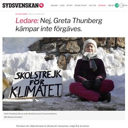 Nej, Greta Thunberg kämpar inte förgäves.