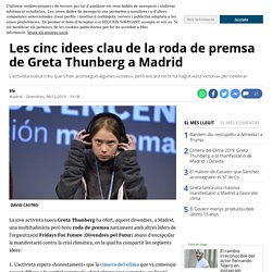 Greta Thunberg a Madrid: les cinc claus de la seva roda de premsa