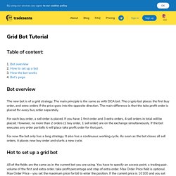 Grid Bot: In Depth Tutorial – TradeSanta