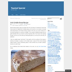 Irish Griddle Bread Recipe