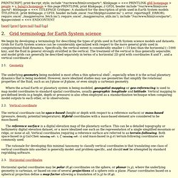 Gridspec: A standard for the description of grids used in Earth System models