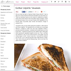 Recipe for Grilled Caprese Sandwich at Life