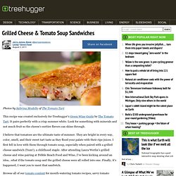 Grilled Cheese & Tomato Soup Sandwiches