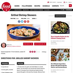 Grilled Shrimp Skewers Recipes