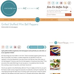 Grilled Stuffed Mini Bell Peppers