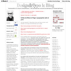 typographie web et print