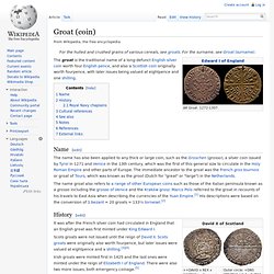 Groat (coin)