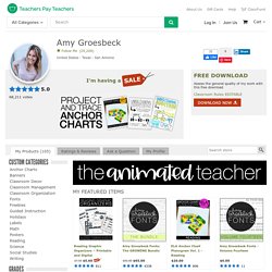 Amy Groesbeck Teaching Resources