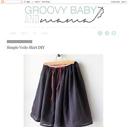 Simple Voile Skirt DIY
