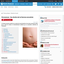 Grossesse : les droits de la femme enceinte