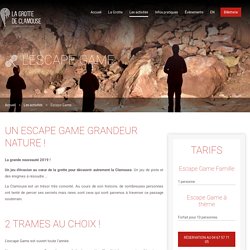 Grotte de Clamouse - L'Escape Game