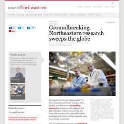 Groundbreaking Northeastern research sweeps the globe