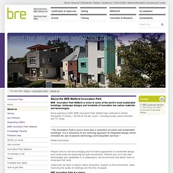 BRE Group: About the BRE Watford Innovation Park