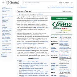 Groupe Casino