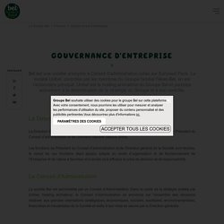 Le Groupe Bel - Gouvernance d’entreprise
