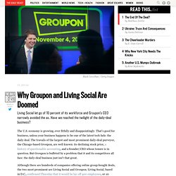 Why Groupon and Living Social Are Doomed