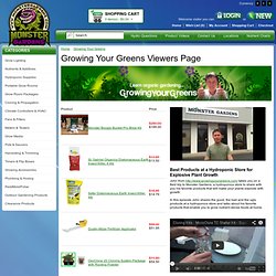 Growing Your Greens Promotional Items