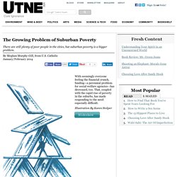 The Growing Problem of Suburban Poverty - Economy