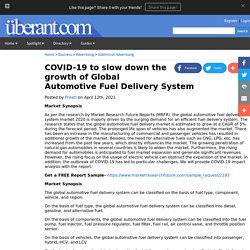 June 2021 Report on Global Automotive Fuel Delivery System Overview, Size, Share and Trends 2021-2026