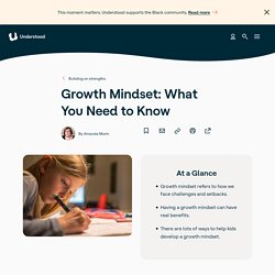 Growth Mindset: How to Help Kids Develop Growth Mindset