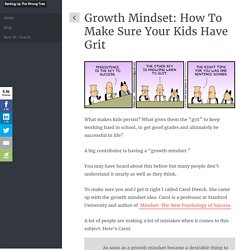 Growth Mindset: How To Make Sure Your Kids Have Grit