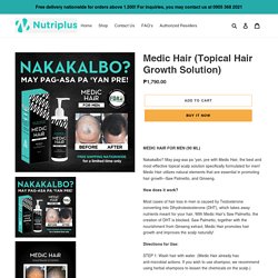 Hair Growth Solution in the Philippines