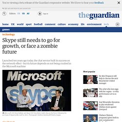 Skype still needs to go for growth, or face a zombie future