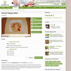 Grüner Papaya Salat (Rezept mit Bild) von Be-Kir