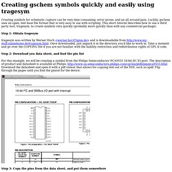 gschem symbol creation, the quick and easy tragesym way