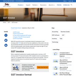 Tally GST Invoice