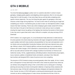 GTA 5 MOBILE - Ravam Verman