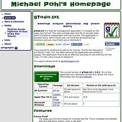 Michael Pohl's Homepage