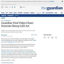 Guardian Viral Video Chart: Extreme Sheep LED Art