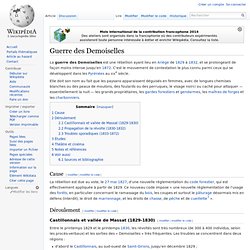 Guerre des Demoiselles