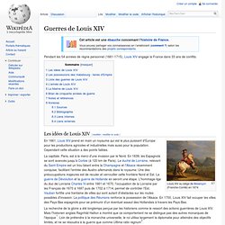 Guerres de Louis XIV