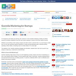 Guerrilla Marketing for Startups