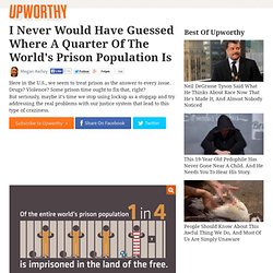 I Never Would Have Guessed Where A Quarter Of The World's Prison Population Is