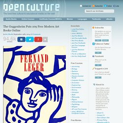 The Guggenheim Puts 109 Free Modern Art Books Online
