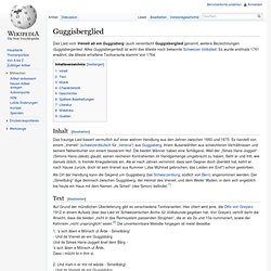 Guggisberglied