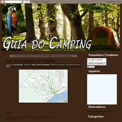 Guia do Camping: Lista de Campings