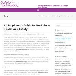 COVID-19 Health and Safety Guidance for Employers and Businesses