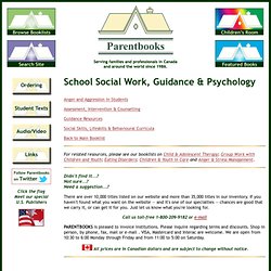 School Social Work/Guidance/Psychology Booklist