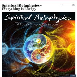 Spiritual Metaphysics