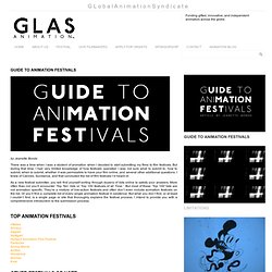 GUIDE TO ANIMATION FESTIVALS « GLAS Animation