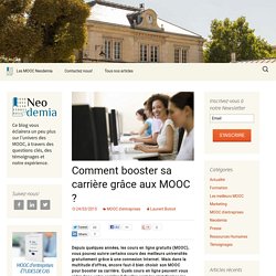 Le guide pour booster sa carrière grâce aux MOOC