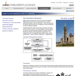 Guide to the Canadian House of Commons