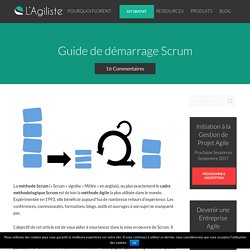 Guide de démarrage Scrum